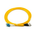 Duplex fiber optic patch cord single modeSheath duplex